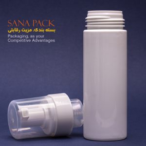 ظروف آرایشی بهداشتی ثناپک | فوم ساز 42 بطری پلی اتیلن