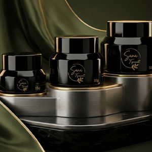 جار شیشه ای black cute